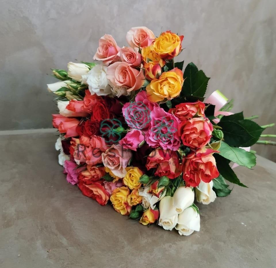 Букет цветов из: Розы в Ждановский