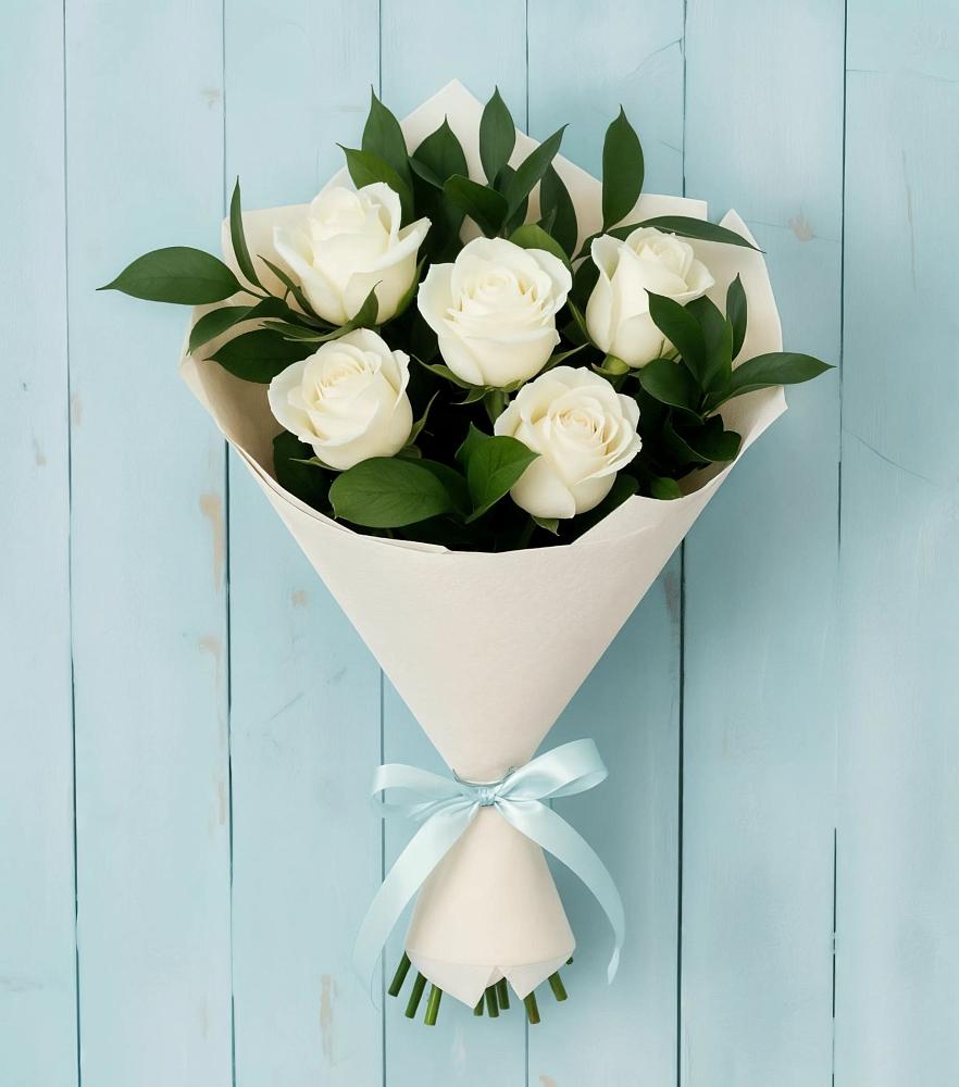 Букет цветов из: Розы в Ждановский