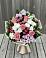Букет цветов из: Альстромерии, Гвоздики, Розы и Хризантемы в Ждановский