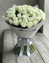 Букет 35 Белых роз в Ждановский
