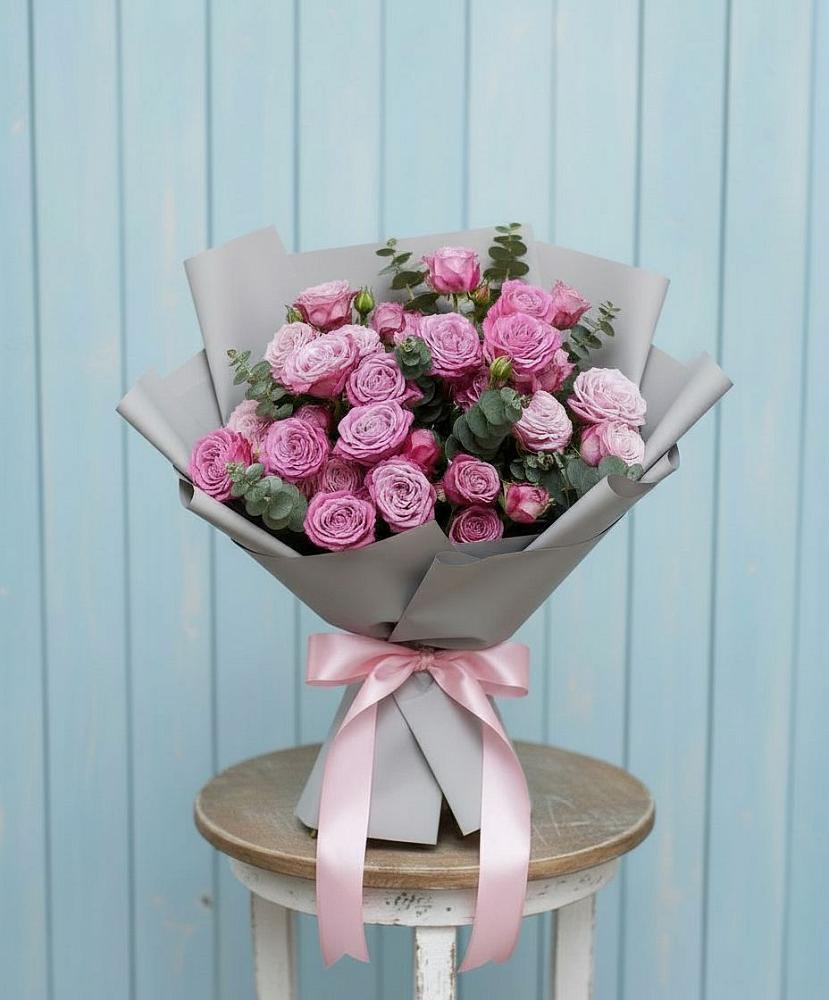 Букет цветов из: Розы в Ждановский