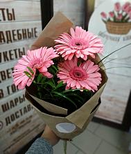 Букет цветов из:  Герберы #REPLACE_PRED# Ждановский