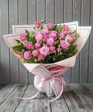 Букет Розовый кустик в Ждановский