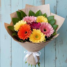 Букет цветов из:  Герберы в Ждановский