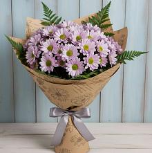 Букет цветов из:  Хризантемы #REPLACE_PRED# Ждановский