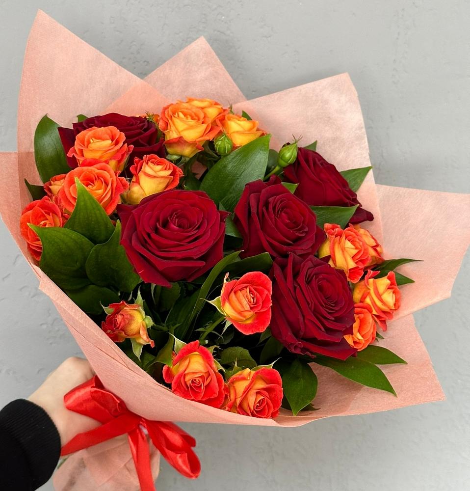 Букет Любовь и восторг в Ждановский