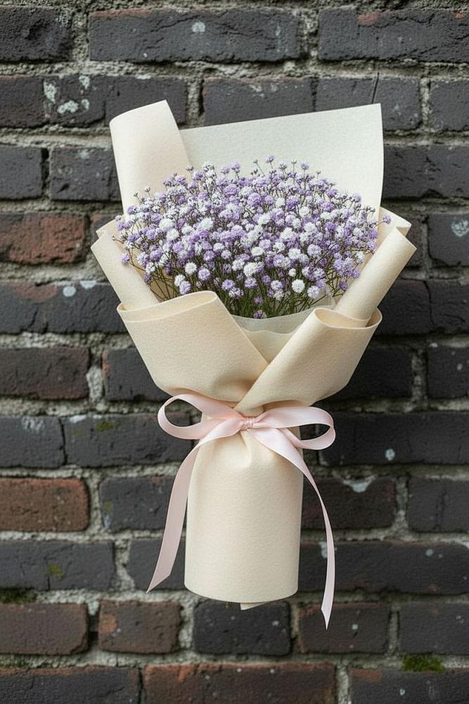 Букет цветов из: Гипсофила в Ждановский