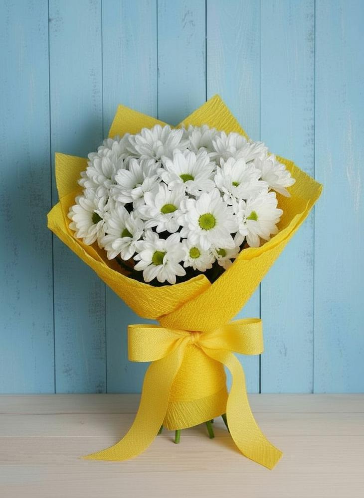 Букет цветов из: Хризантемы в Ждановский