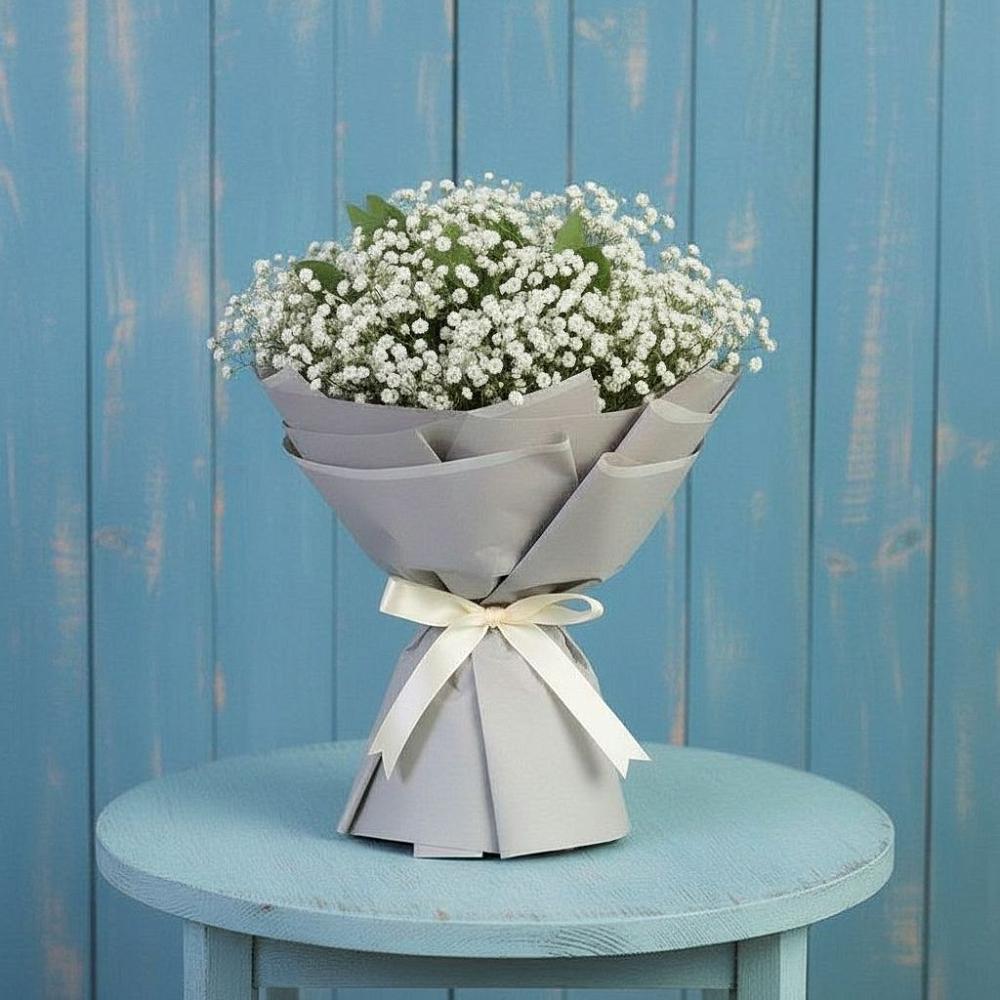 Букет цветов из: Гипсофила в Ждановский