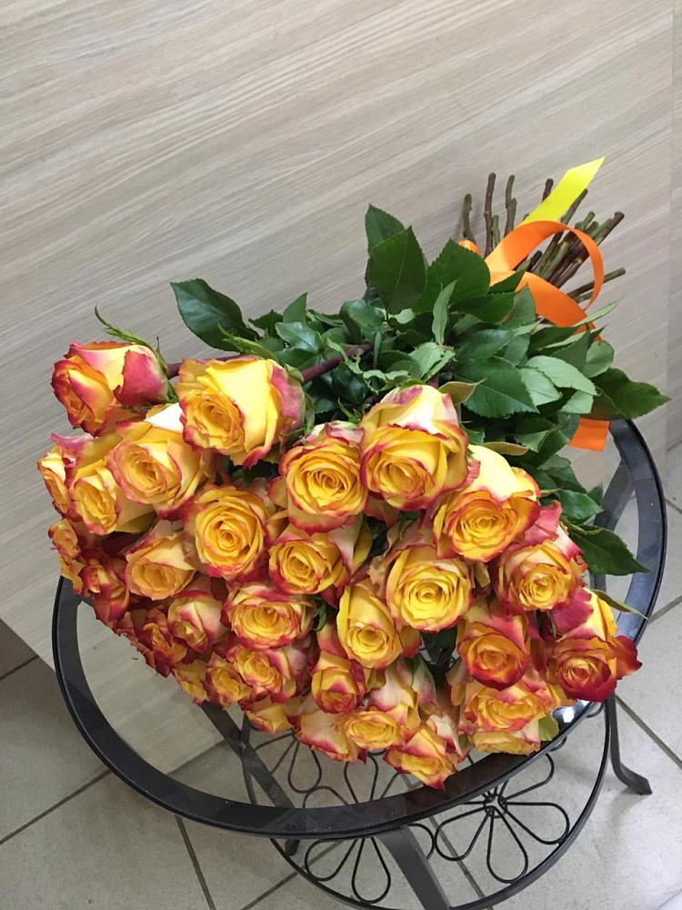 Букет Желтые розы в Ждановский