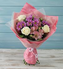 Букет цветов из:  Герберы в Ждановский