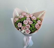 Букет цветов из:  Розы и Хризантемы в Ждановский