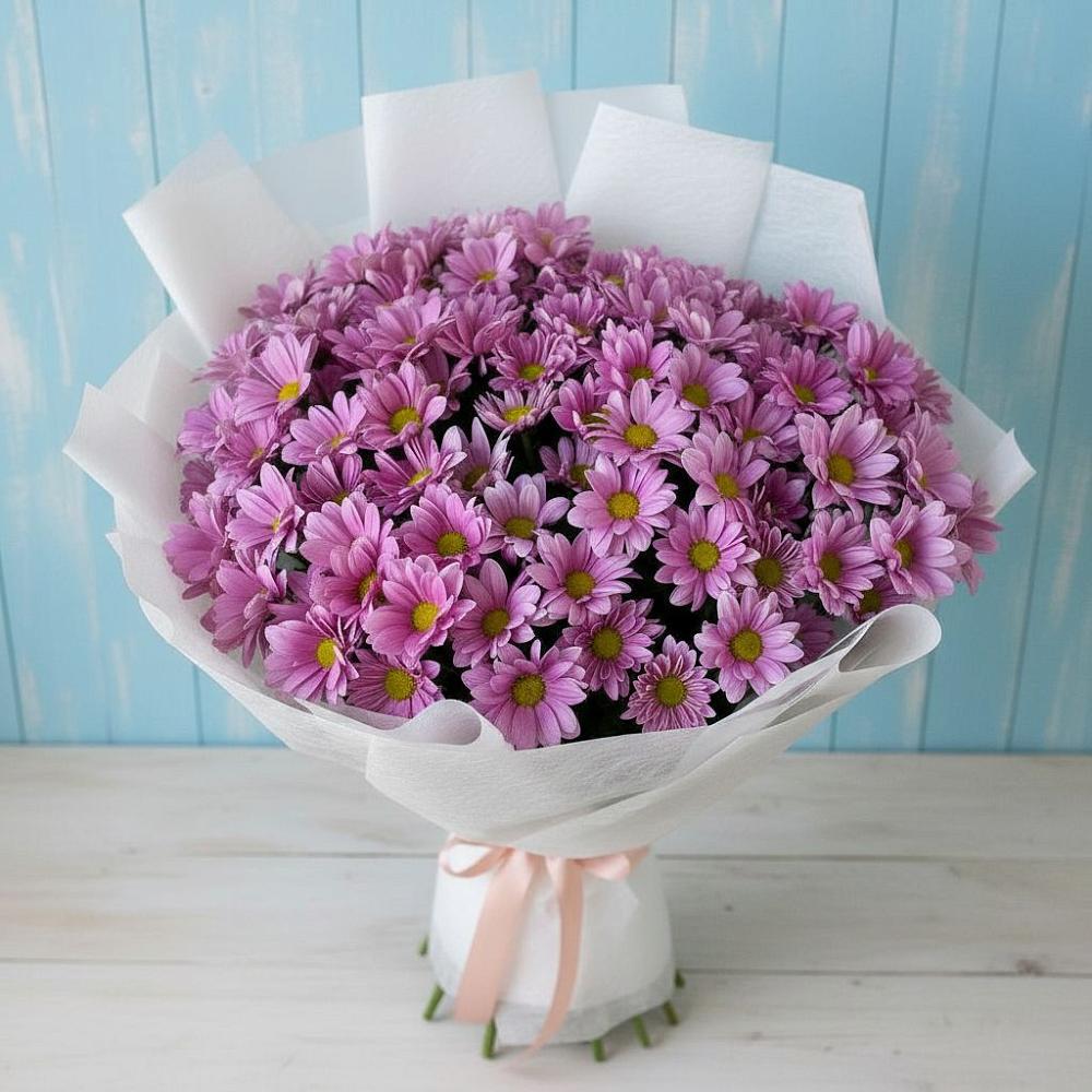 Букет цветов из: Хризантемы в Ждановский