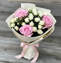 Букет цветов из:  Розы в Ждановский