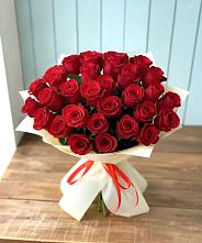 Букет 29 Красных роз в Ждановский