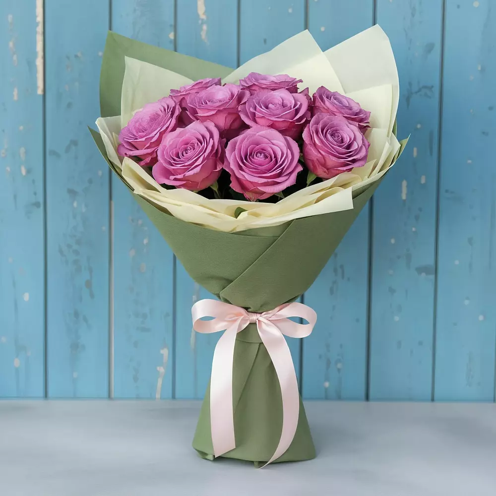 Букет Розы Фёрст Леди в Ждановский