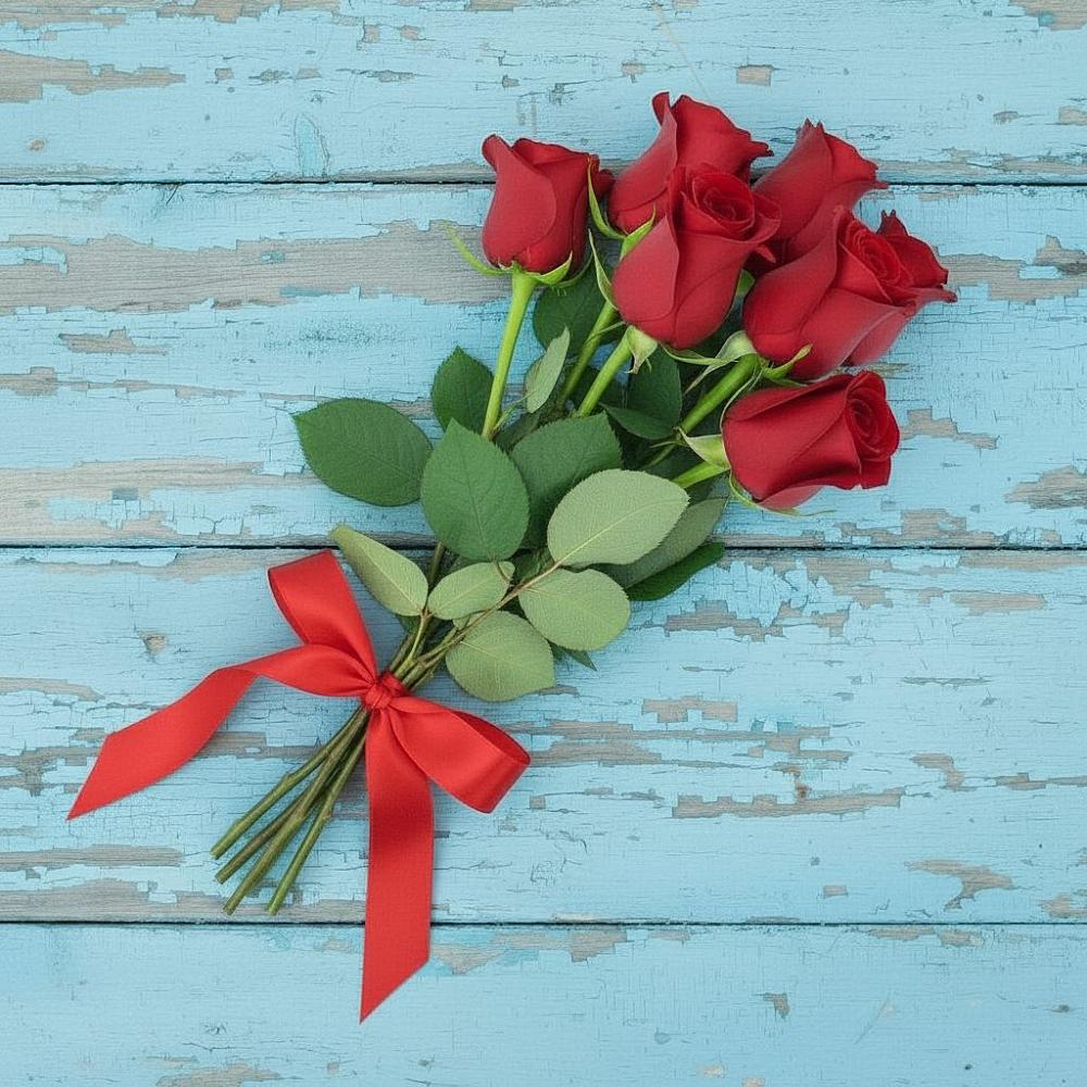 Букет Красные розы в Ждановский
