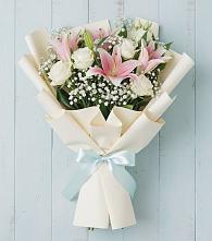Букет цветов из:  Лилии #REPLACE_PRED# Ждановский