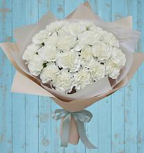 Букет цветов из:  Гвоздики в Ждановский