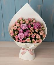 Букет цветов из:  Розы #REPLACE_PRED# Ждановский